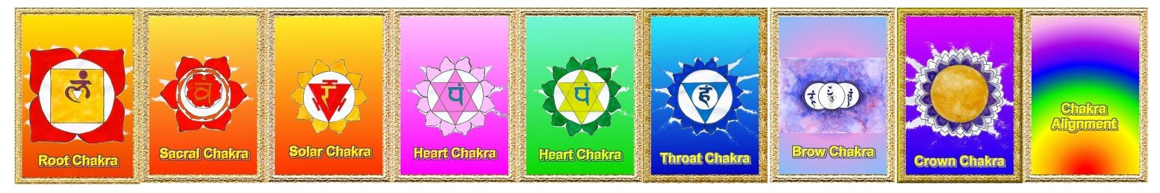 Chakra Essences by hazel Raven