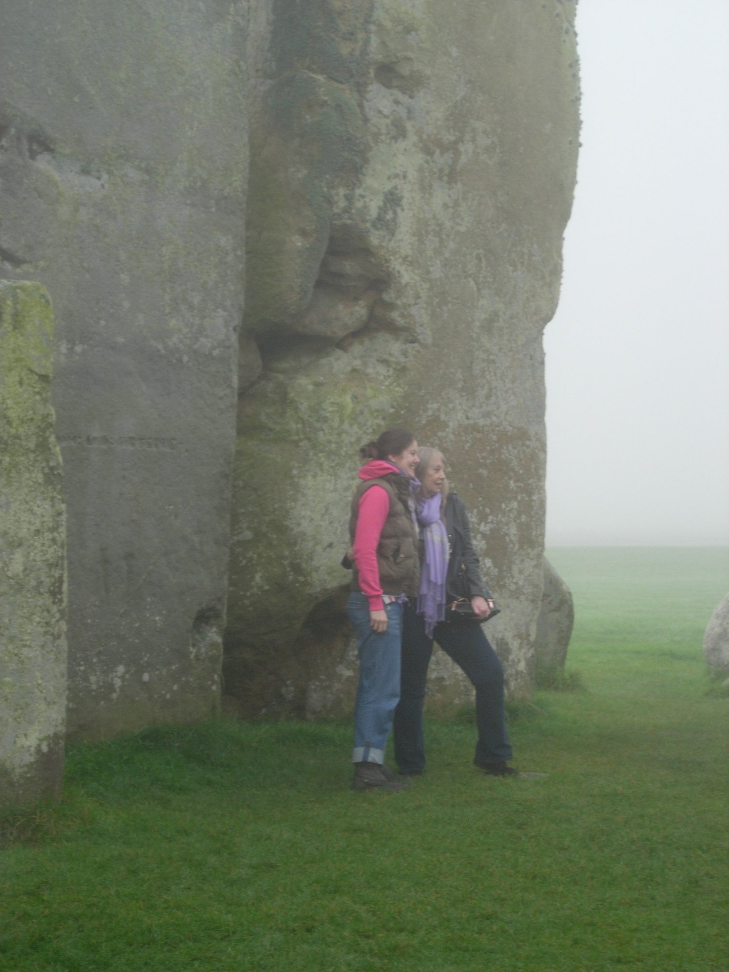Hazel Raven at the Stupa