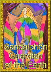 Arch Angel Sandaphon Angel Essence by Hazel Raven